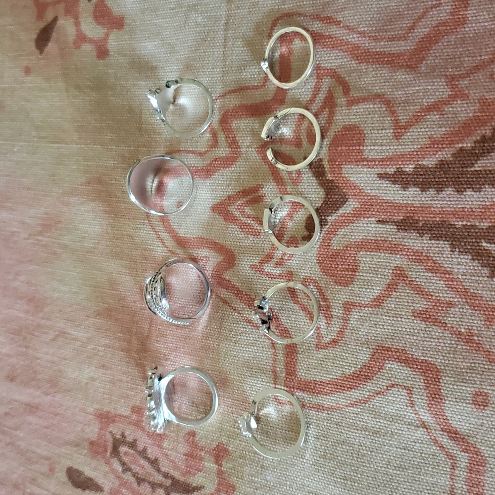 9 Southwestern Rings. Cowgirl Rodeo Cowboy Country Western Arrow Cactus - Picture 8 of 11